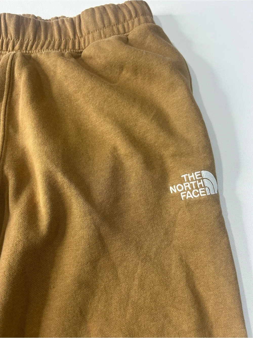 The North Face Small Caramel Brown Fleece Joggers